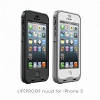 【日本正規代理店品・保証付】【LIFEPROOF】nuud case for iPhone5用ケース アイフォン5 ヌード ブラック 1307-03