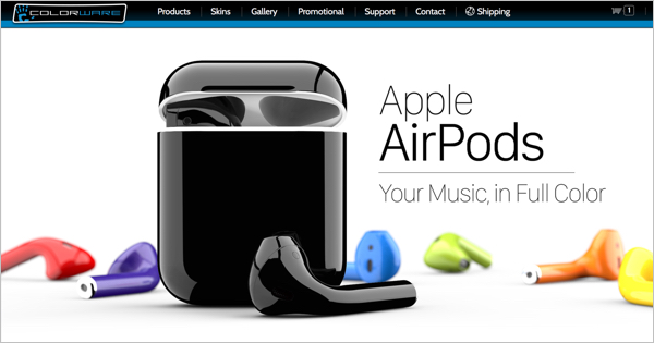 これでうどんとおさらば 好きな色のairpodsが買えるサービス登場 ただし価格は2倍 カミアプ Appleのニュースやit系の情報をお届け