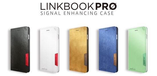 電波強度が強くなる 拡張アンテナを内蔵したiphoneケース Linkbook Pro カミアプ Appleのニュースやit系の情報をお届け