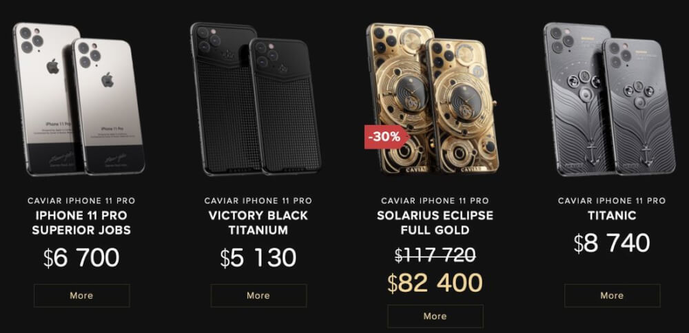 iPhone11Proジョブズモデル!?ロシアの高級iPhoneがある意味すごい ...